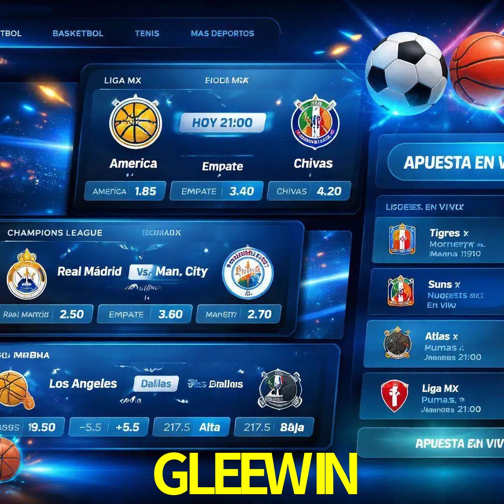 Mercados de apuestas deportivas GLEEWIN para jugadores en México