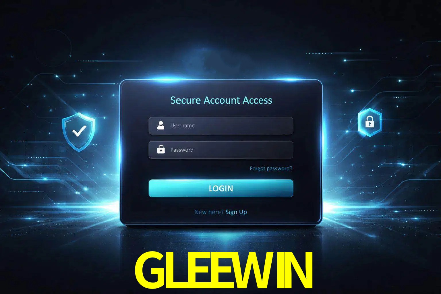 Pantalla de inicio de sesión de cuenta GLEEWIN para usuarios en México